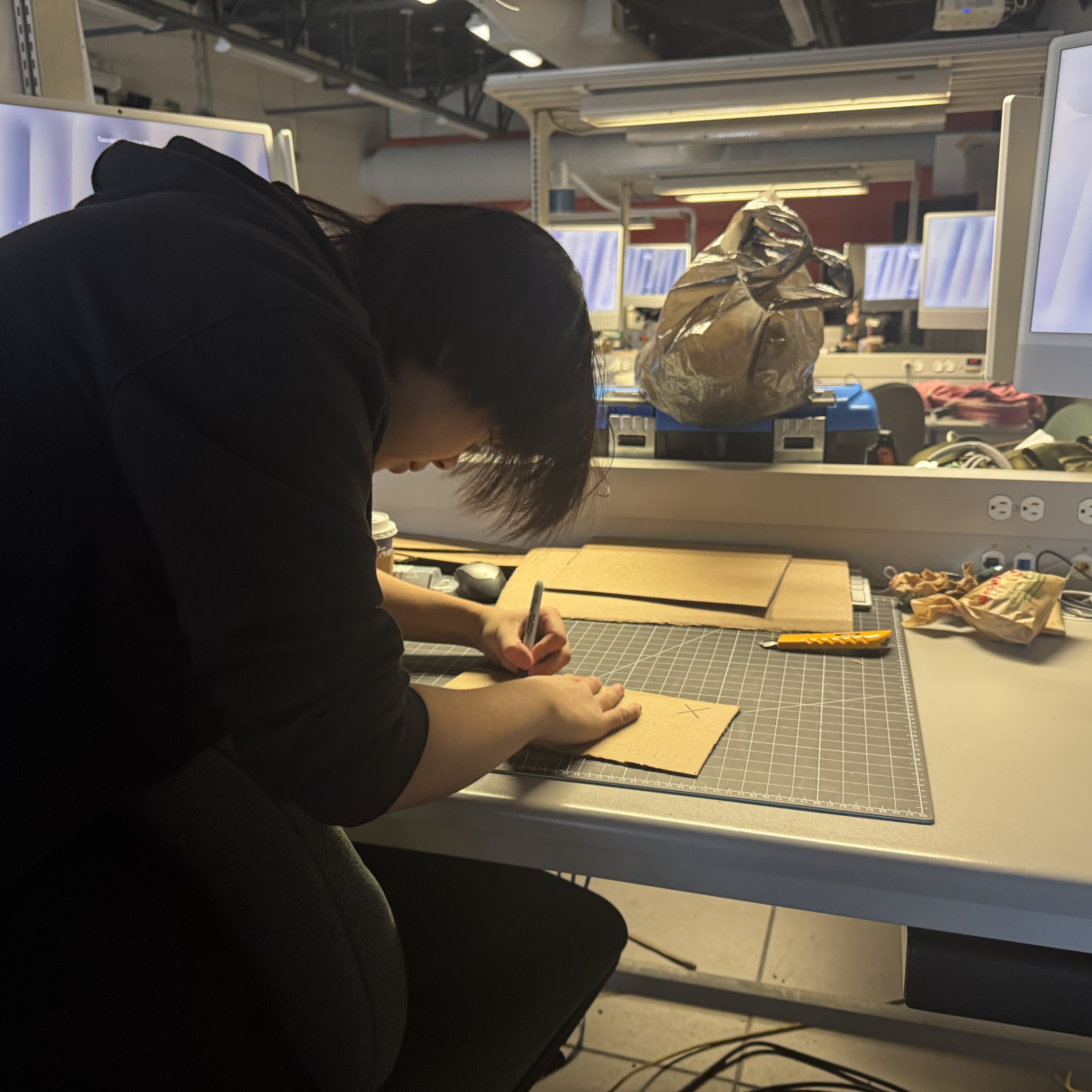 This is the week 10 bodystormming activity that we completed, our task was to make a bank app flow. This is an image of me working on one of the parts of the app. To put it right now, this project assisted me and my group member a good bit with understanding the flow and direction of our project, helping us move forward more than the last project.